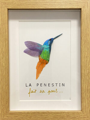 Fait sa part... (colibri)